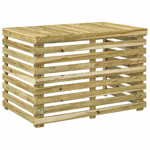 Cache climatiseur extérieur en bois de pin traité, modèle S 90x58x60cm
